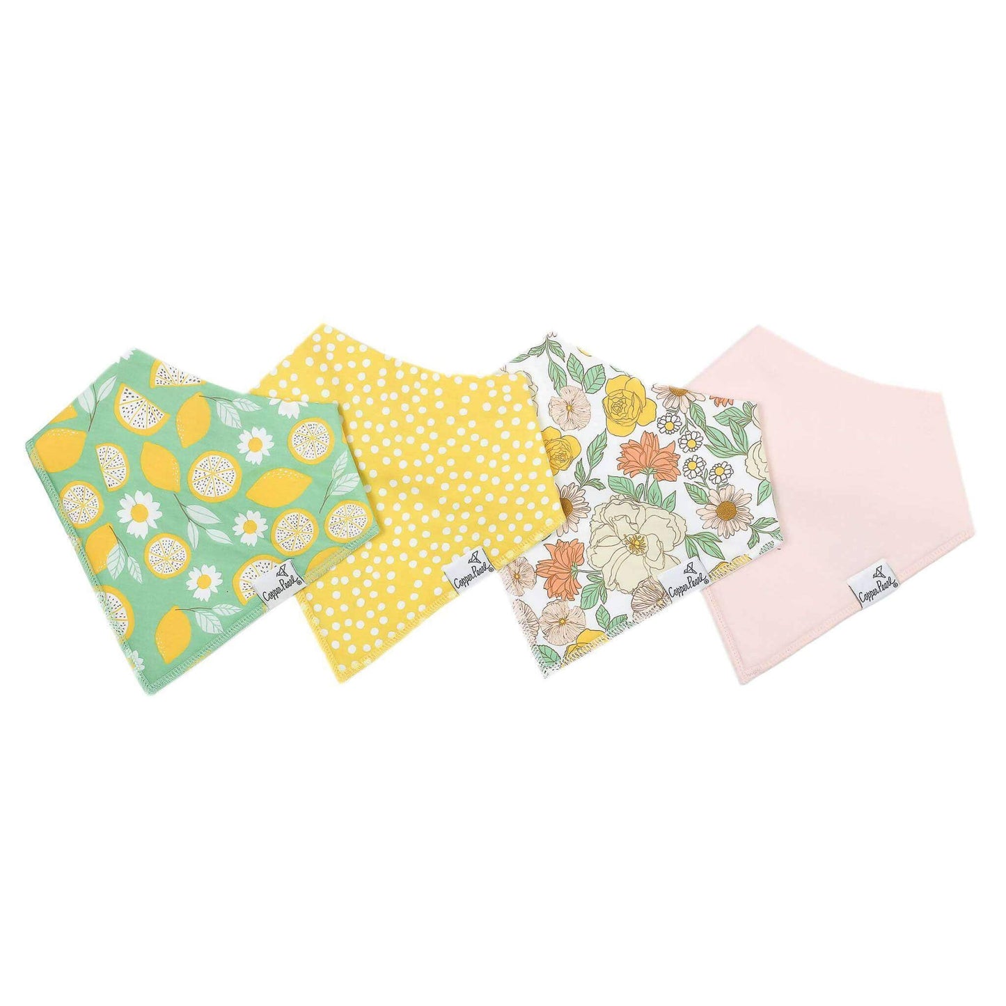 Baby Bandana Bibs - Lemon