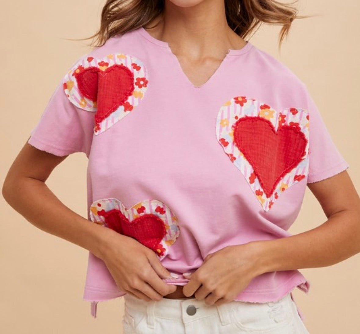 Love Patchwork Top