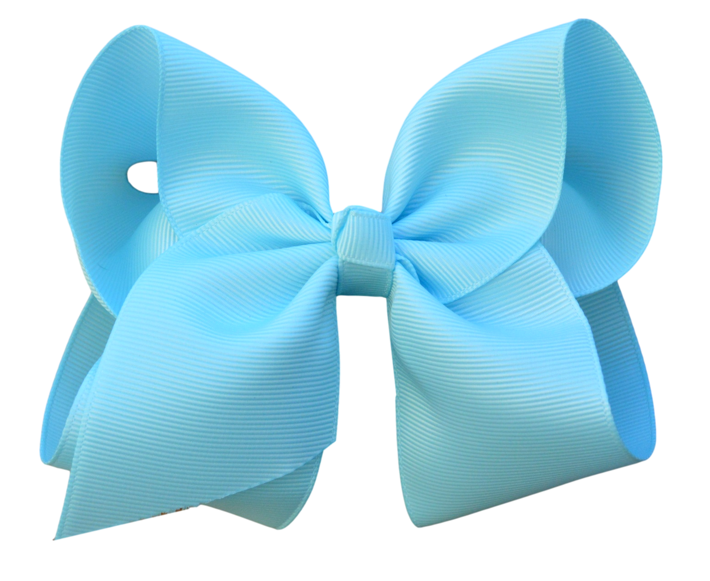4 inch Solid Grosgrain Bow: Yellow / 4 Inch