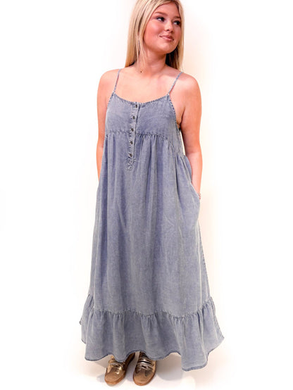 Chambray Dress