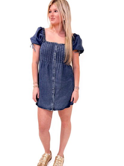 Denim Mini Dress