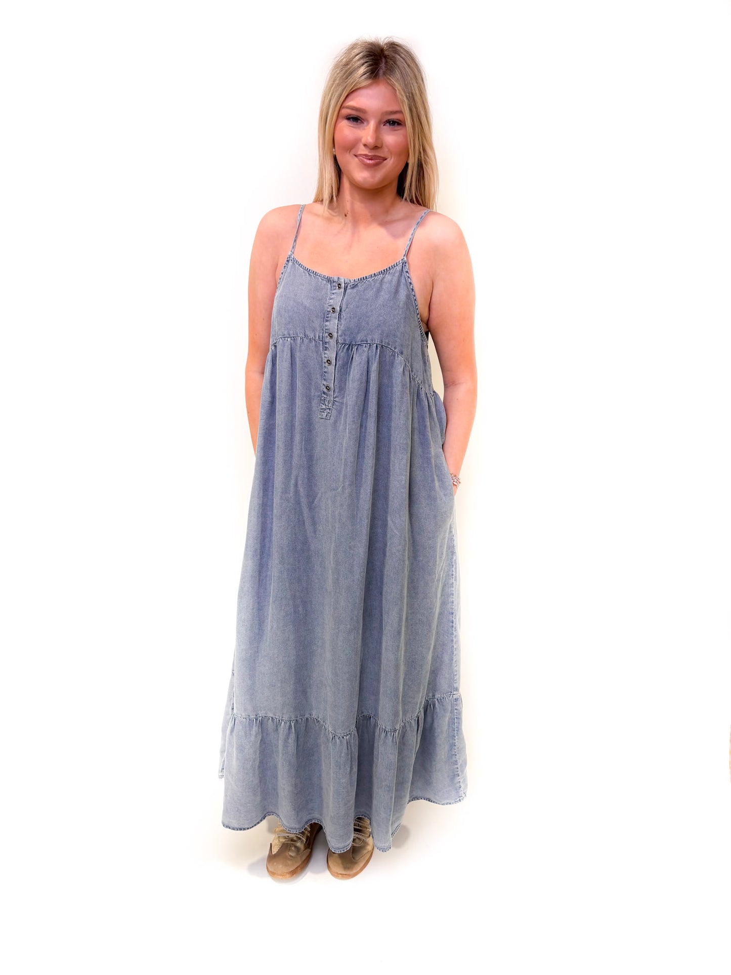 Chambray Dress