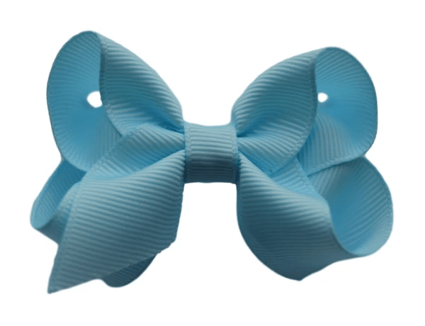 2.5 Solid Grosgrain Bow: Cream / 2.5 Inch