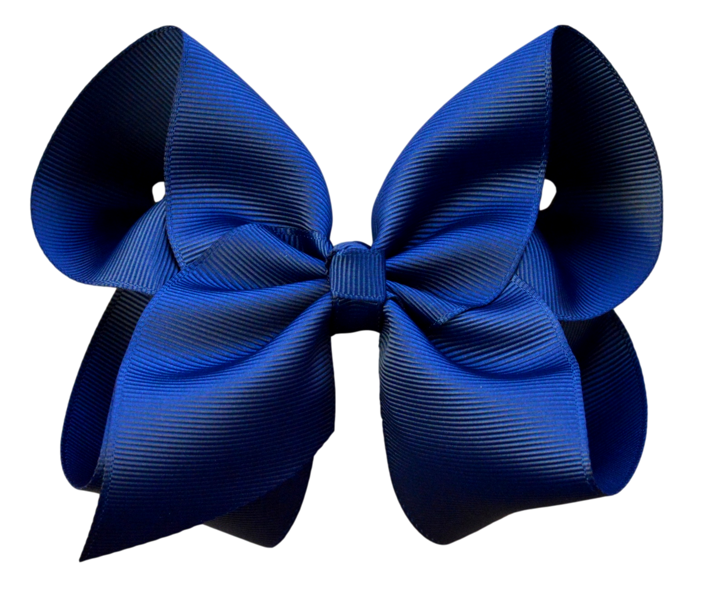 4 inch Solid Grosgrain Bow: Yellow / 4 Inch