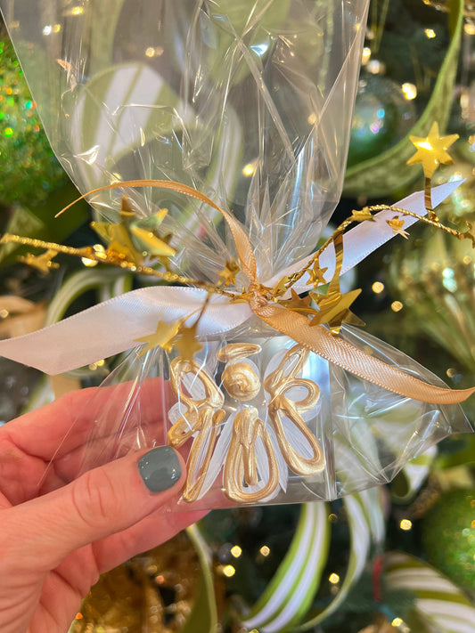 Glass - 2x2 inch Angel - *Wrapped* 