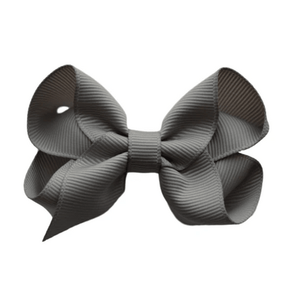 2.5 Solid Grosgrain Bow: Cream / 2.5 Inch