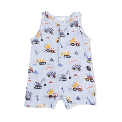 Crayon Construction - Sleeveless Shortie Romper