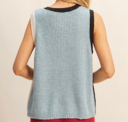 Color Block Sweater