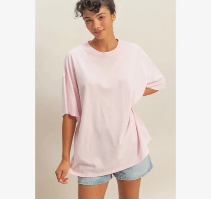 Katie Oversized Tshirt *MULTIPLE COLORS*