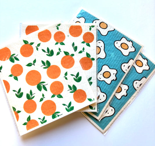 Funky Reusable Dishcloth