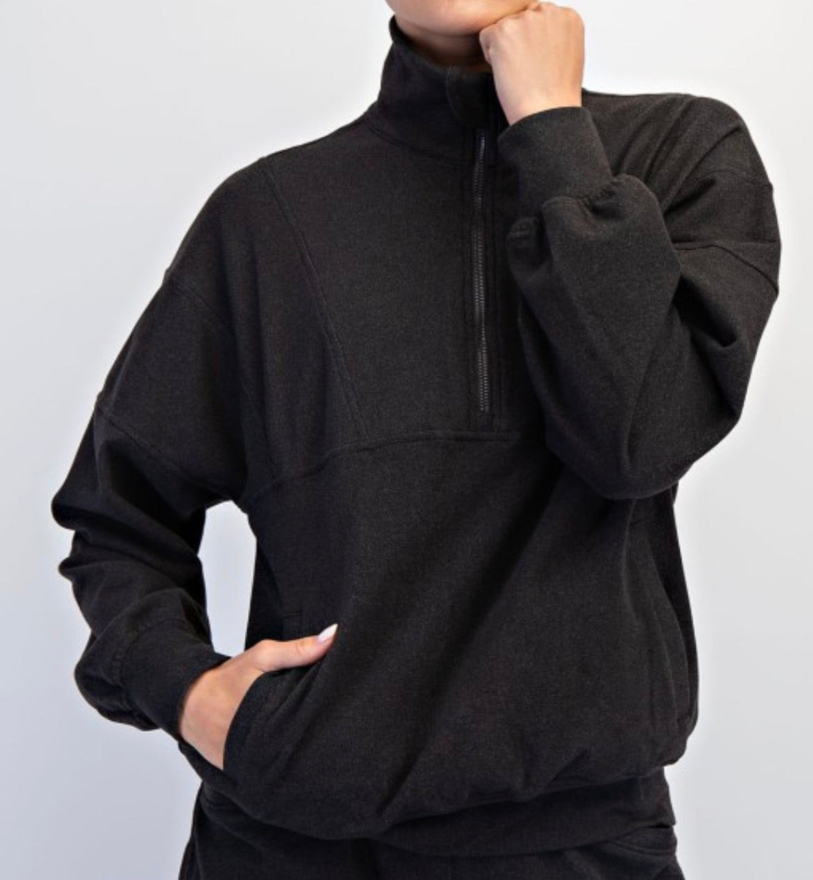 Penny Quarter Zip Sweatshirt