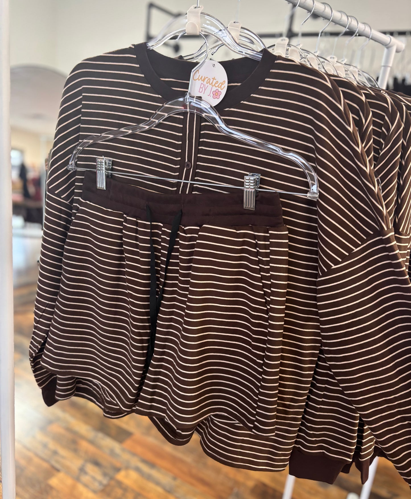 Sally Striped Set