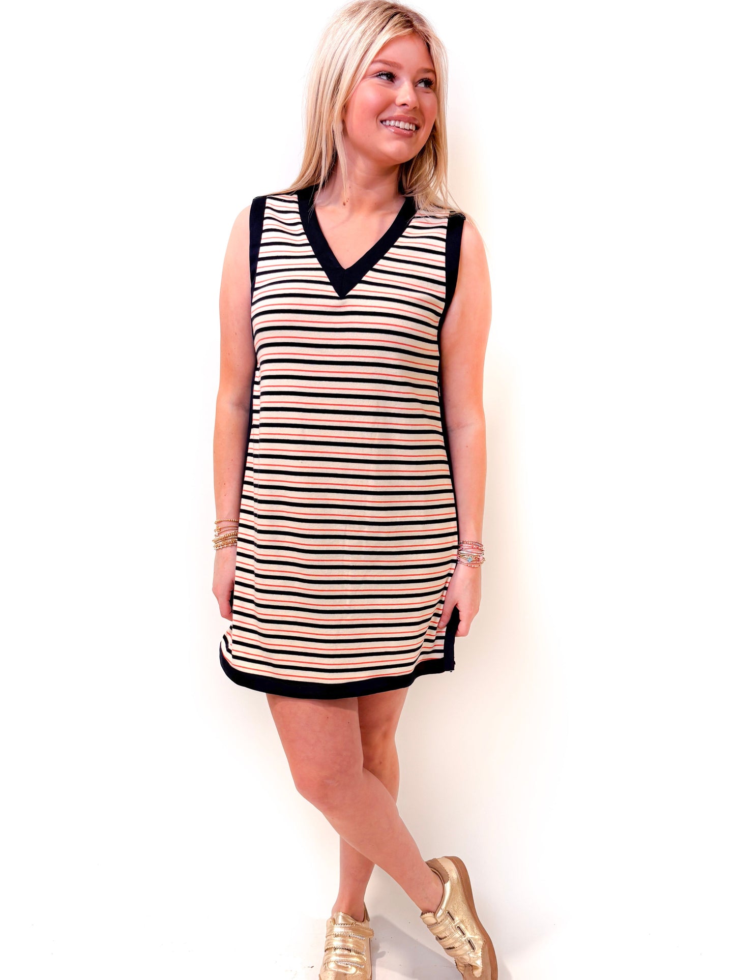 Luna Striped Dress