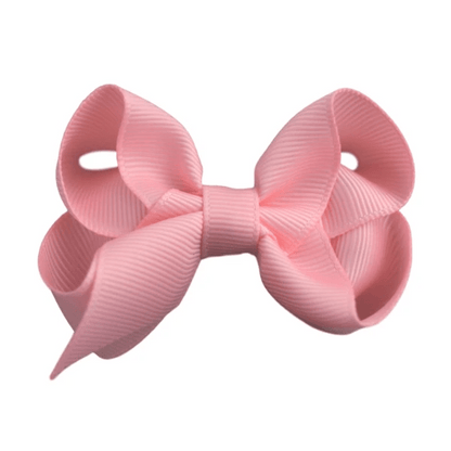 2.5 Solid Grosgrain Bow: Cream / 2.5 Inch