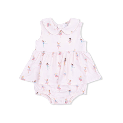 Petite Ballet - Peter Pan Collar Bubble with Skirt