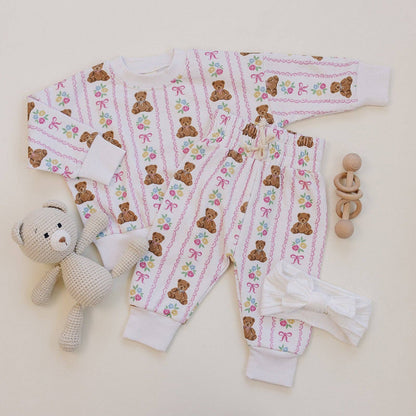 Jogger Set | Sweet Bear: 3T
