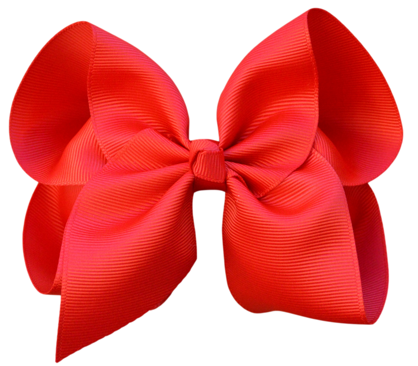 4 inch Solid Grosgrain Bow: Yellow / 4 Inch
