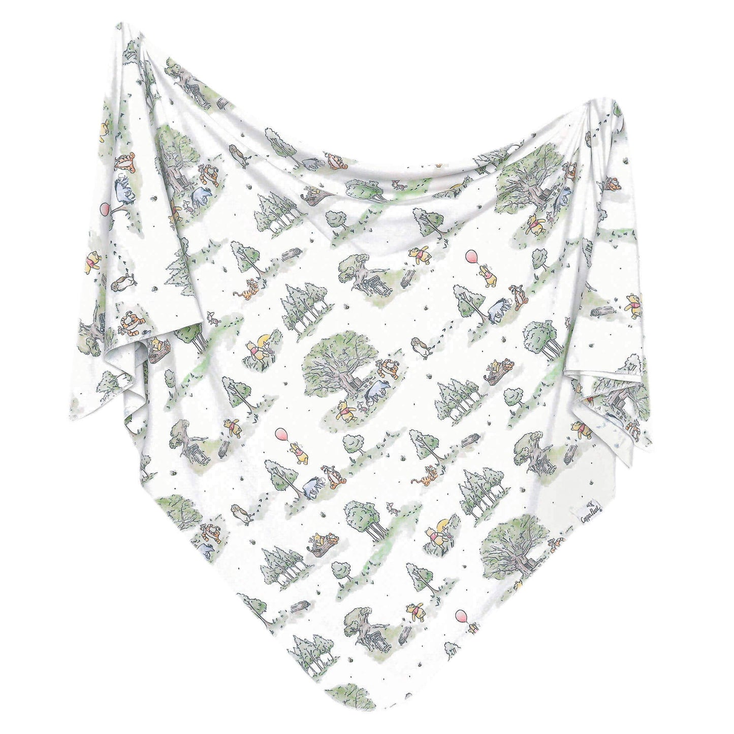 Knit Swaddle Blanket - Hundred Acre Wood