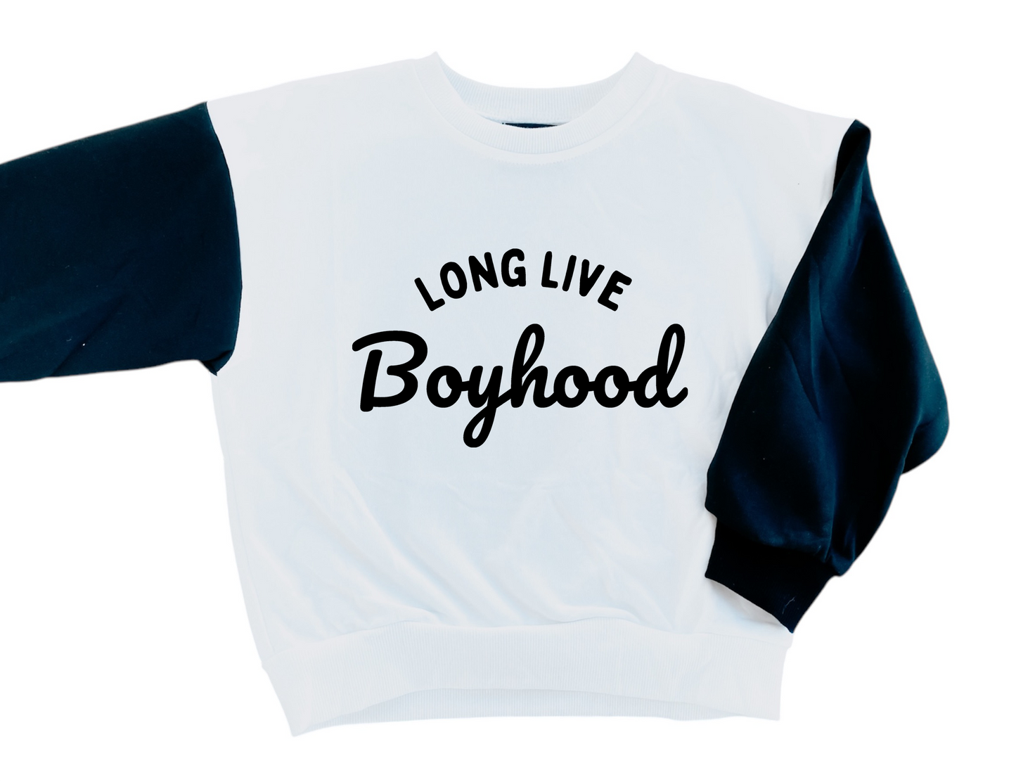 Long Live Boyhood | Baby, Toddler Youth Boys Sweatshirt: 2T / Sweatshirt